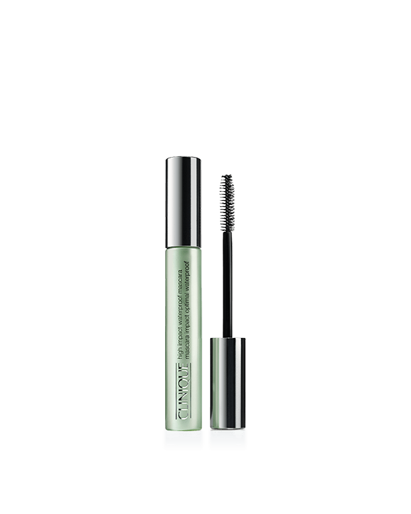 High Impact™ Waterproof Mascara, Buildable, waterproof mascara adds volume and length. Resists clumping, smudging, sweat, and humidity.