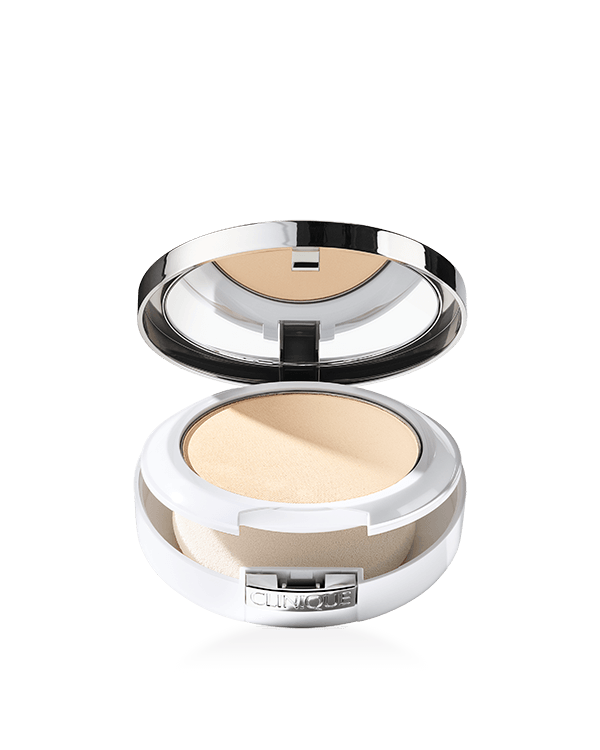 Beyond Perfecting™ Powder Foundation + Concealer, Powder foundation and concealer in one gives skin a beyond perfected look.